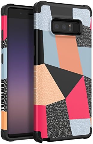 QBcase Samsung Galaxy Note 8 Case,Dual Layer Marble Design Shockproof Flexible Soft Inner TPU Cover Anti-Scratch For Girls Women Men Kids Protective Case Cover For Samsung Galaxy Note8 Case