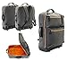Cabin Max Oxford 21'' X 14'' X 9'' Carry On luggage - Multi-function backpack and trolley (Grey)