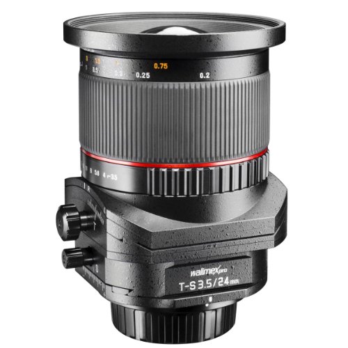 Walimex Pro 24 mm 1:3.5 DSLR Tilt-Shift Objektiv (Filterdurchmesser 82 mm, zwei ED-Linsen, für Nikon F Objektivbajonett… – Bild 3