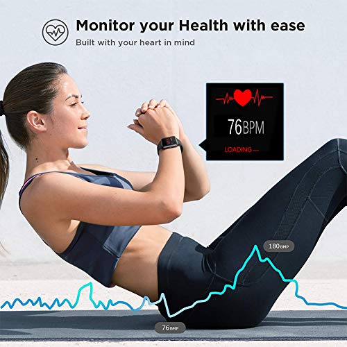 Salandens Smartwatch Pulsera Inteligente,reloj deportivo Impermeable IPX7  Pantalla completa táctil monitores de… | GEBZA Shopping