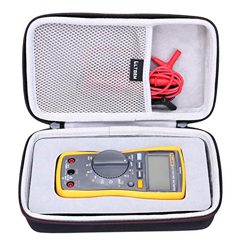 LTGEM EVA Hard Case for Fluke 117/115 Electricians True RMS Multimeter