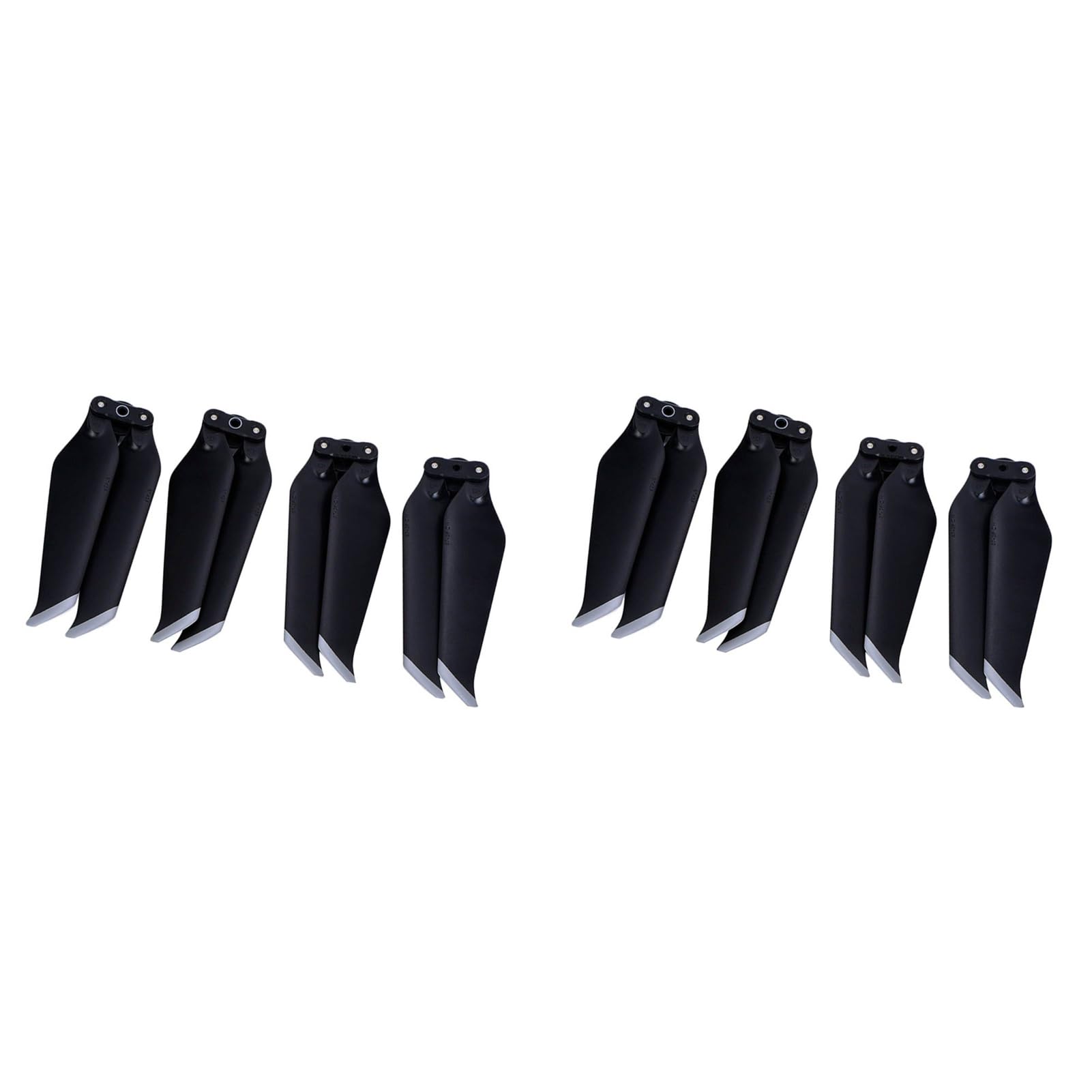 Fast Folding Propeller, 4 Pairs Noise Reducing Quick Release Propellers Suitable for 2 PRO/ZOOM Drone Spare Parts