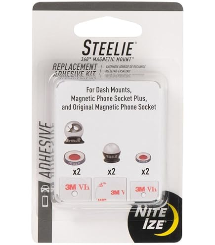 Nite Ize Original Steelie Wall Mount Kit for Tablets - Magnetic