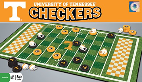 MasterPieces NCAA Tennessee Volunteers Checkers Board Game