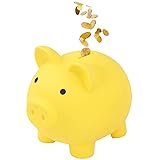 GADIEDIE Large Piggy Bank, Unbreakable Plastic