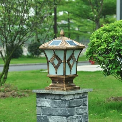 modern column lights