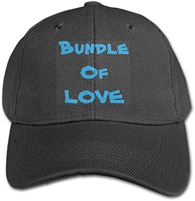 Baby T-Shirts Kids Girls/Boys Low Profile Cap Washed Adjustable Plain Baseball Cap Black