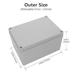LeMotech Junction Box IP67 Waterproof Dustproof ABS