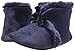 isotoner Women’s Velour Diane Bootie Slippers