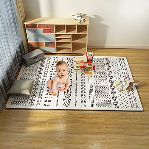 TCBunny Extra Large Baby Play Mat 4FT x 6FT Foam Puzzle Floor Mat for