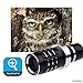 CamKix Lens Kit Compatible with Apple iPhone 8 and iPhone 7-12x Telephoto Lens, Fisheye Lens, Macro Lens, Wide Angle Lens, Tripod, Phone Holder, Lens Holder Ring, Hard Case, Bag and Cleaning Cloth