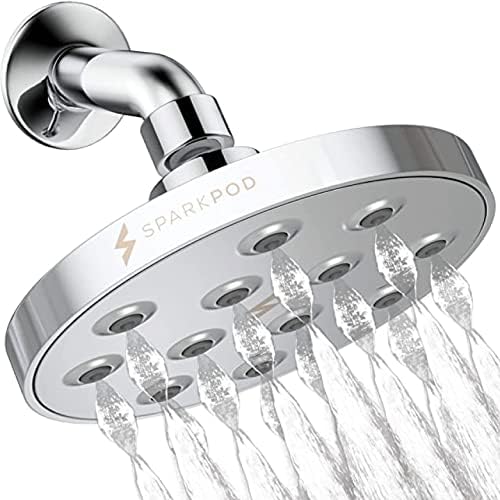 SparkPod Power Rain Shower Head High Pressure Rainfall Shower Head