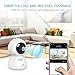 Heimvision HM205 1080P Security Camera, Works with Alexa, 2.4Ghz WiFi Wireless Home Surveillance IP Camera with RGB-IR Night Vision/Two-Way Audio/Cloud Storage/Motion Detection