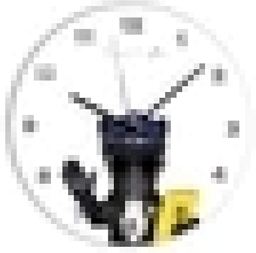 Amazon Co Jp ウォールクロックスタッフォードシャーブルテリアデジタルウォールクロックモダンデザインミュートドッグアクリルリビングルーム壁の装飾的な時計リビングルームやベッドルームなどの家の装飾 ホーム キッチン