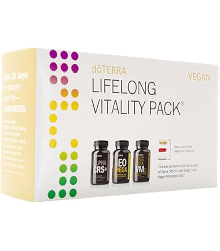Amazon.com: doTERRA Lifelong Vitality Pack - Alpha CRS+, xEO Mega