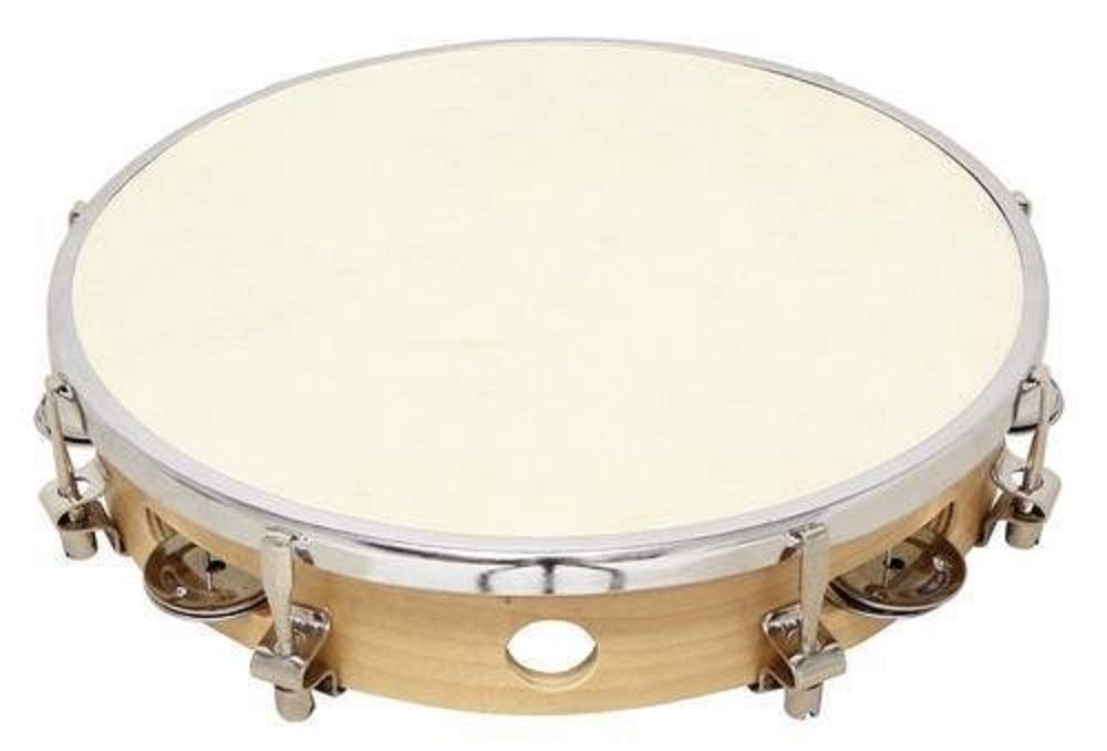 GEWA BSX Tambourin Nickel plated mit notch 12 cm