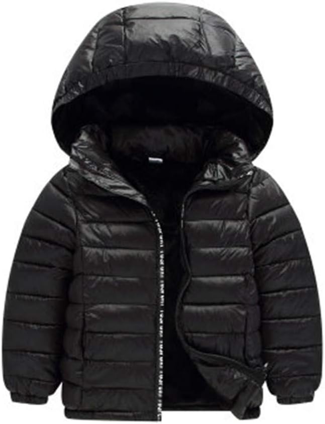 OVKMANG Toddler Baby Girl Boy Spring Clothes Dinosaur Hoodie Down Jacket Kids Warm Thin Zipper Coat Outfits