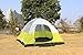 STAR HOME Tents Factory Different Size of 2,4,6 Person Double Layer Family Tents for Camping Color Green