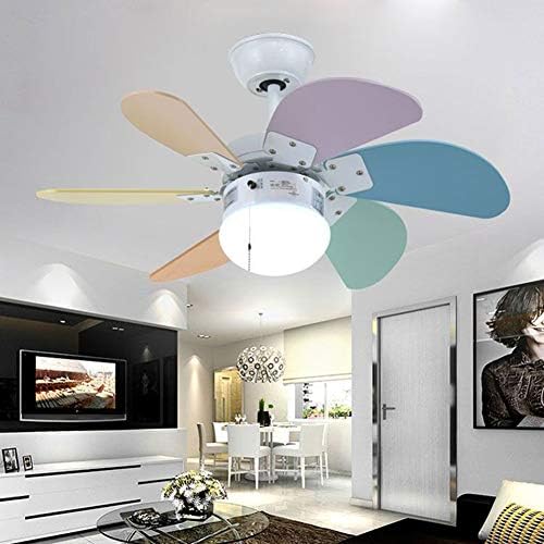 Modern Chandelier Elegant Kids LED Ceiling Fan Light Fixture Pendant Creative Lighting Lights For Bedroom Living Room Hallway Kitchen