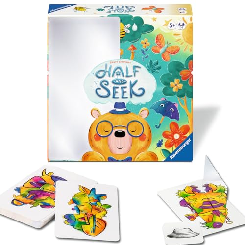 Ravensburger Half & Seek Fun Mirror Search Game for Kids Ages 5+ - Hidden Objec…