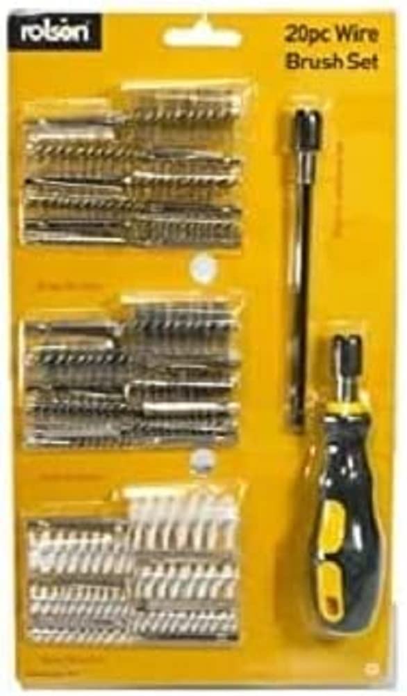 Rolson 24889 20 pc Interchangeable Brush Set