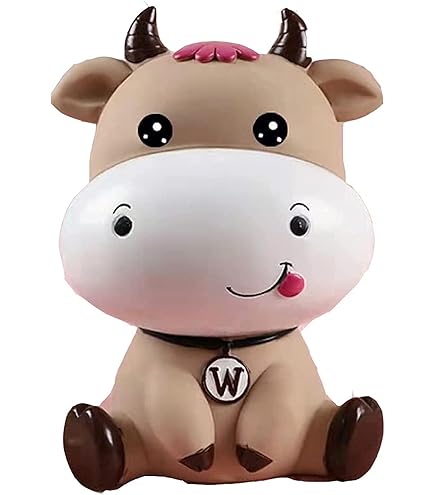 Ceramic Piggy Bank Mathew O Ceramc Cow Money Bank Pggy Bank Ornament,Home Decoraton Boho Piggy Bank