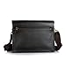 Men's Messenger Bag Classic Vintage Leather Shoulder Bags Crossbody Bags Business Briefcase Composite Leather Casual Bag (Brown)