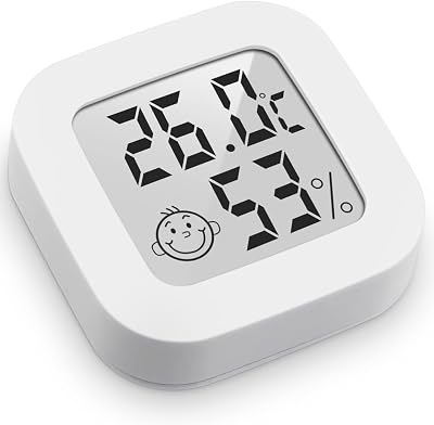 Houdian Mini Digital Indoor Thermometer Hygrometer High Accuracy - Temperature