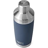 YETI Rambler 20 oz Cocktail Shaker, Stainless Steel, Vacuum Insulated, Navy