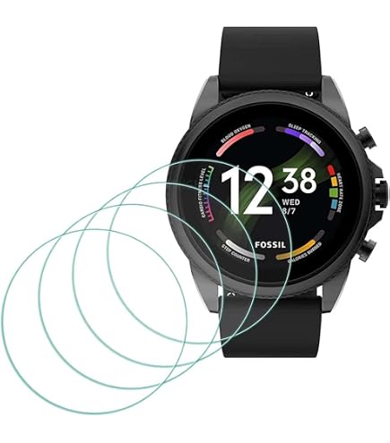 beukei (4 Pack) Designed for Fossil Gen 5 Carlyle HR/Fossil