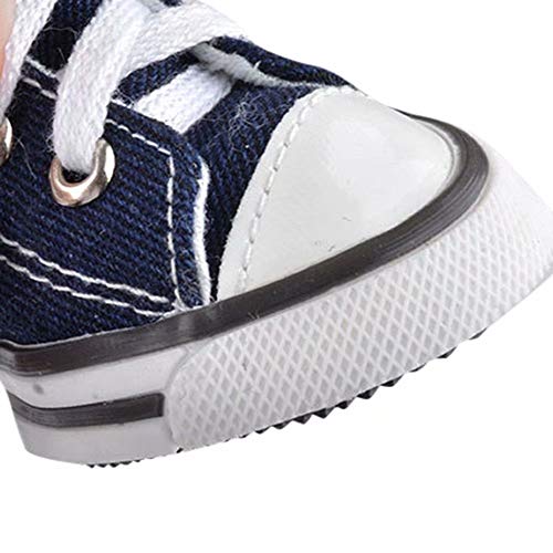 Goodtrade8 Clearance ❤️ Puppy Dog Shoes Costumes Pet Dog Clothes Denim Canvas Sneaker for Small Medium Large Dogs Girl Winter Apparel Supplies - Thumbnail 2