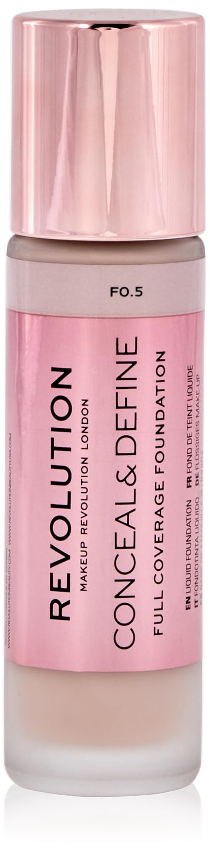 Revolution Beauty London, Conceal and Define Primer F0.5 23ml