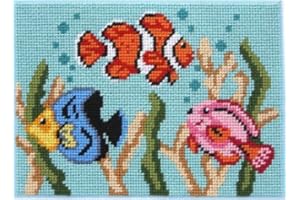 ALICE PETERSON Tropical Fish - Needlepoint Kit