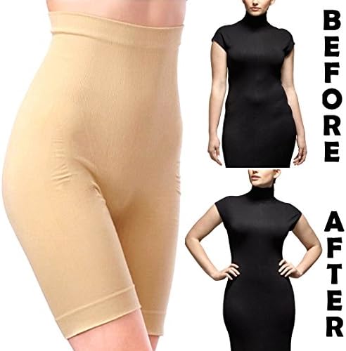 TRENDBUY Nylon Weight Loss Reduces Waist, Abdomen, Sides and Back with Extra Compression Slim & Lift Slimming Body Shaper Trimmer Undergarment Beauty Pant for Women for Good Look
