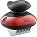 Kitchen Gizmo, Herb Roller - Smooth Chopping With Sharp Stainless Steel Blades - Specially Designed Ergonomic Rubberized Grip And Protective Sheath With Stand - Chopper Blades Come Off For Cleaning