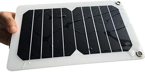 Solar Phone Charger, USB Portable Foldable With High Efficiency Solar Panel, For iPhone X / 8 / 7 / 6 / 6S / Plus / 5 / 5S / 5C / 4, iPad Pro / Air 2 / mini, Backpack, Outdoors Camping Travel (Green)