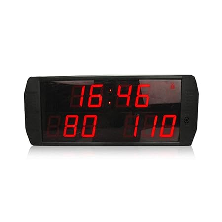 Fengbingl-sp Temporizador de intervalo de LED Reloj de Pared LED ...