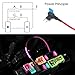 Qiorange 12v Car Add-a-circuit Fuse TAP Adapter Mini ATM APM Blade Fuse Holder Pack of 5