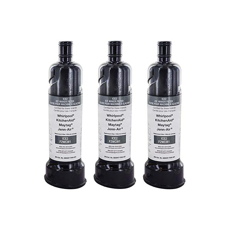 Whirlpool Ice Maker Water Filter F2WC9I1 ICE2 (3 pack)