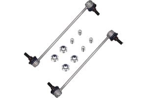 Lithops K750188/K750189 Zinc-Nickel Alloy Front Stabilizer Sway Bar Links Greaseable For Chevy/Chevrolet Captiva sport/Equinox GMC terrain Pontiac torrent Saturn vue Suzuki xl-7 Left+Right(Side) 2PCS