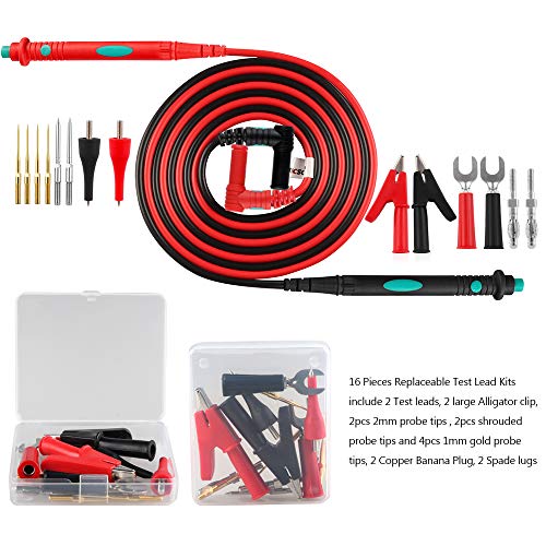 Micsoa Multimeter Test Leads Kit, Digital Multimeter Leads with