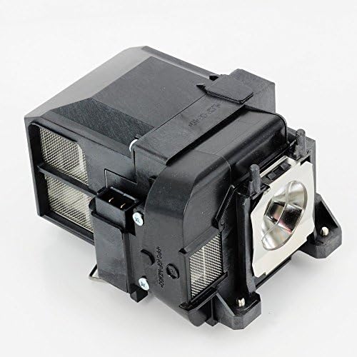 QueenYii Compatible for EPSON EB-1980WU EB-4750W EB-1975W Replacement Projector Lamp with bulb inside
