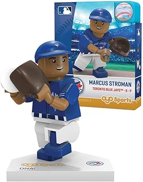 Amazon Mlbトロントブルージェイズマーカス ストローマン世代5ミニフィギュア スモール ブラック Oyosportstoys おもちゃ 人形