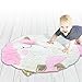 Lambs & Ivy Unicorn Interactive Baby Play Mat, Pink