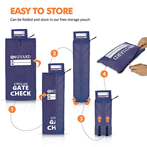 OnGuard Double Stroller Bag For Airplane Stroller Cover Gate Check