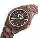 Men's Wooden Watch, Sentai Handmade Vintage Quartz Watches, Natural Wooden Wrist Watch