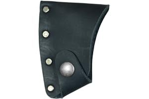 Hide & Drink, Leather Hatchet Blade Cover, Thick, Protective Axe Sheath, Lumberjack Essentials, Durable, Full Grain Leather, Handmade Includes 101 Year Warranty