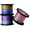 Sougayilang-500m547Yards-4-Strands-12lb-72lb-Multifilament-Pe-Superbraid-and-Braided-Fishing-Line-Grey-Yellow-Black-Green-Multicolor