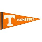 Tennessee Vols Felt Mini Pennant - Size: 4" x 9" - Officially Licensed - 1 Pennant Per Pack