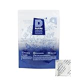 3gm Pack of 50 "Dry&dry" Silica Gel Packets Desiccant Dehumidifier